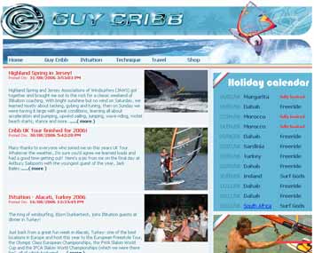 Guy Cribb Home Page
