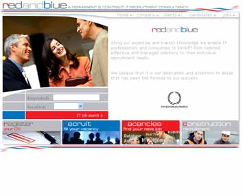 Red and Blue Home Page